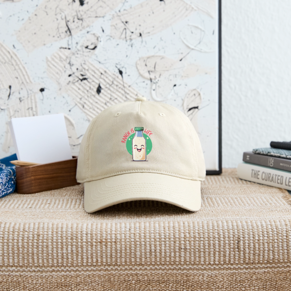 Ranch is Life - Baseball Cap - khaki