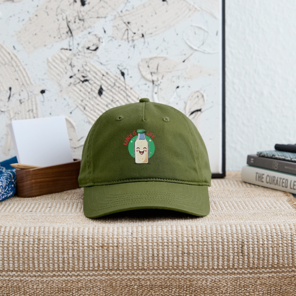 Ranch is Life - Baseball Cap - olive green