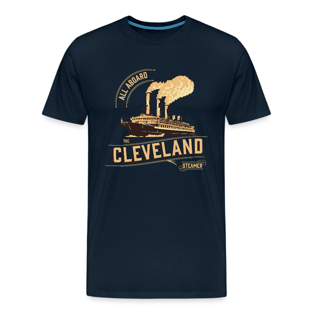 Steamer - Men's Premium T-Shirt - deep navy