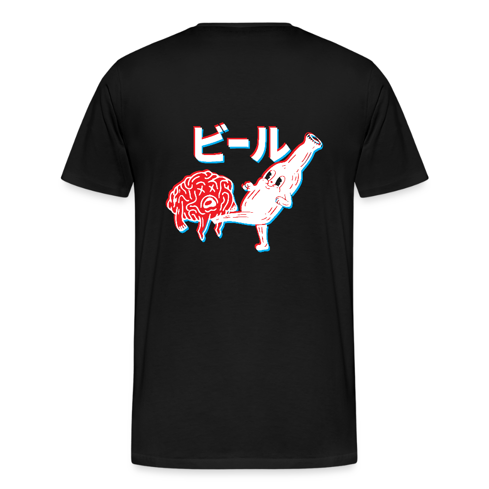 Beer Brain - Men's Premium T-Shirt - black