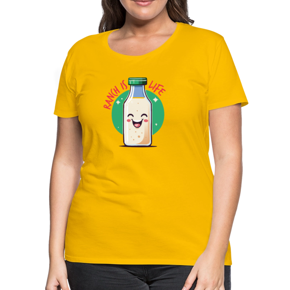 Ranch is Life - Women’s T-Shirt - sun yellow